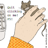 Quit clicking on me. Use F5!