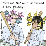 Eureka! We discovered a new galaxy!