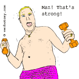 Man! That's strong!