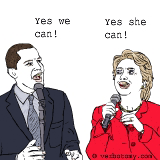 Yes we can! Yes she can!