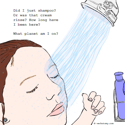 'Did I just shampoo?'